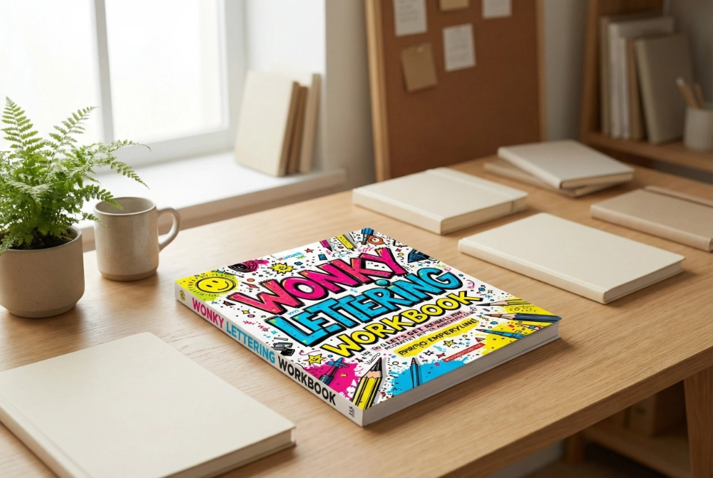 Wonky Lettering Workbook